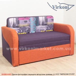 Прямий дитячий диван Virkoni Лесик 800 SF02